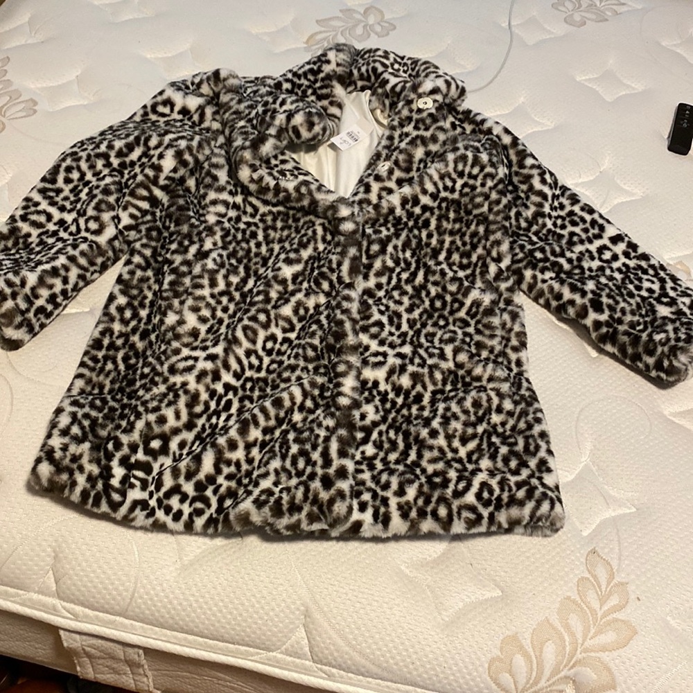 NWT Loft animal print women’s winter Coat